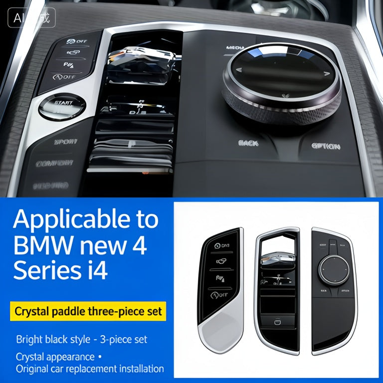 BMW Interior Upgrades: Crystal Controls, Screens & Clusters