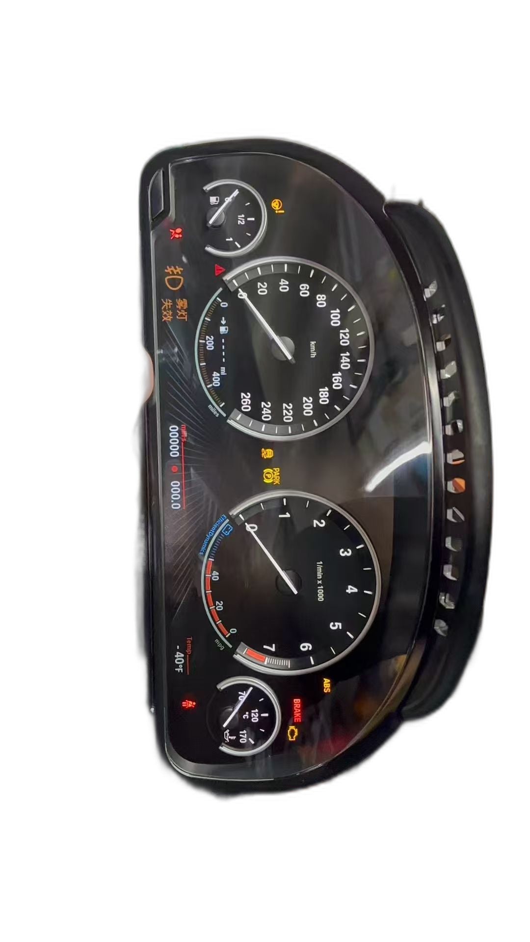 BMW NBT EVO Head Unit Upgrade for X5 - installation view