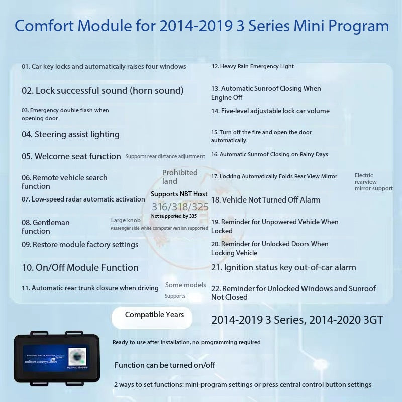 BMW 3 Series Comfort Module - image 9