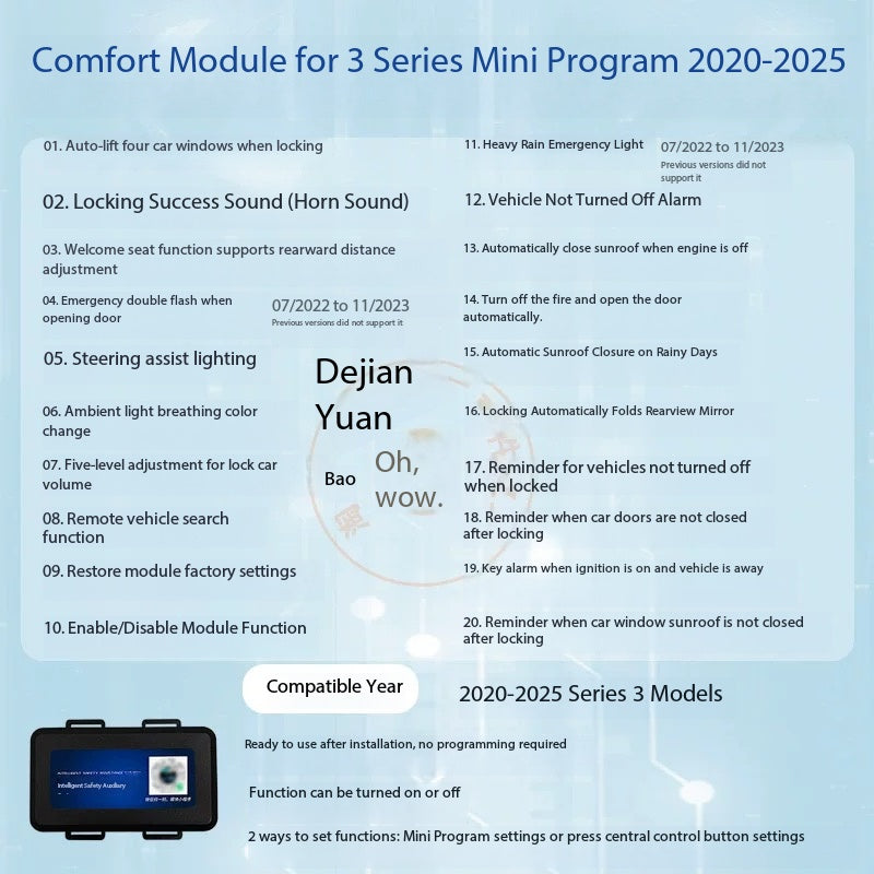 BMW 3 Series Comfort Module - image 10