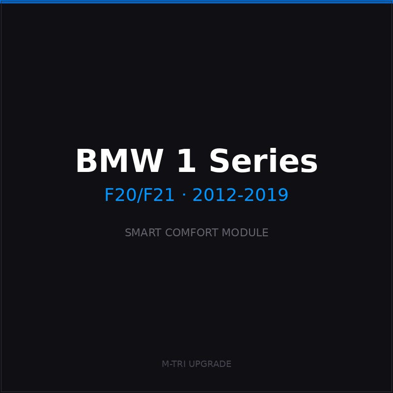 BMW Smart Comfort Module — 1 Series — F20/F21 (2012-2019)