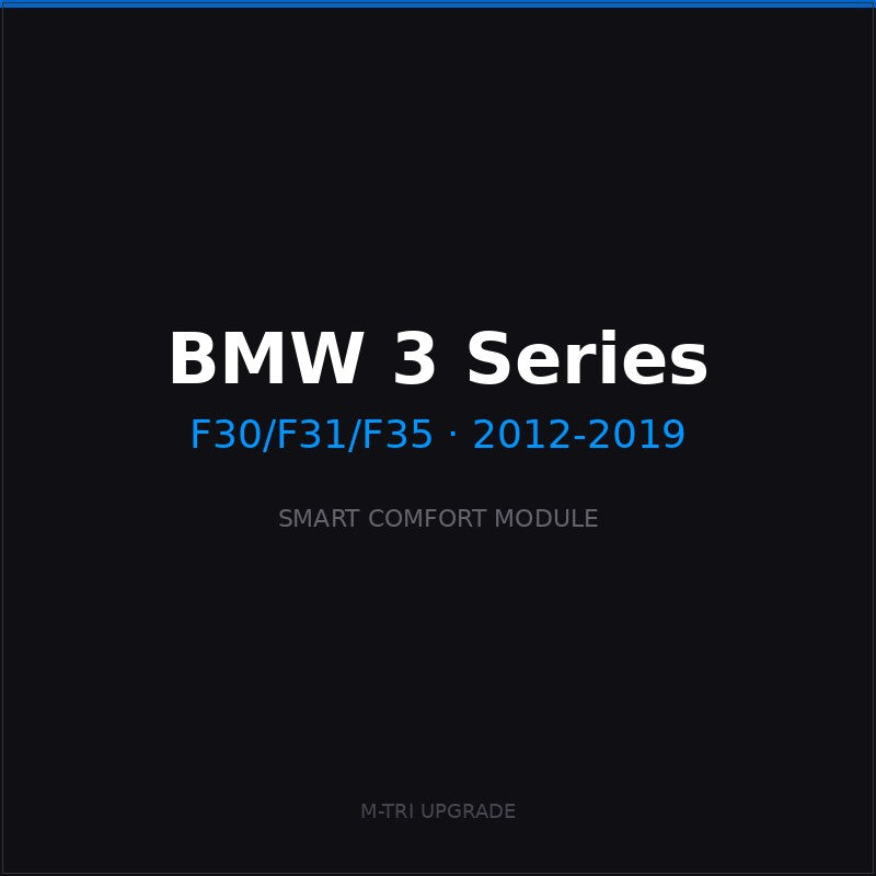 BMW Smart Comfort Module — 3 Series — F30/F31/F35 (2012-2019)