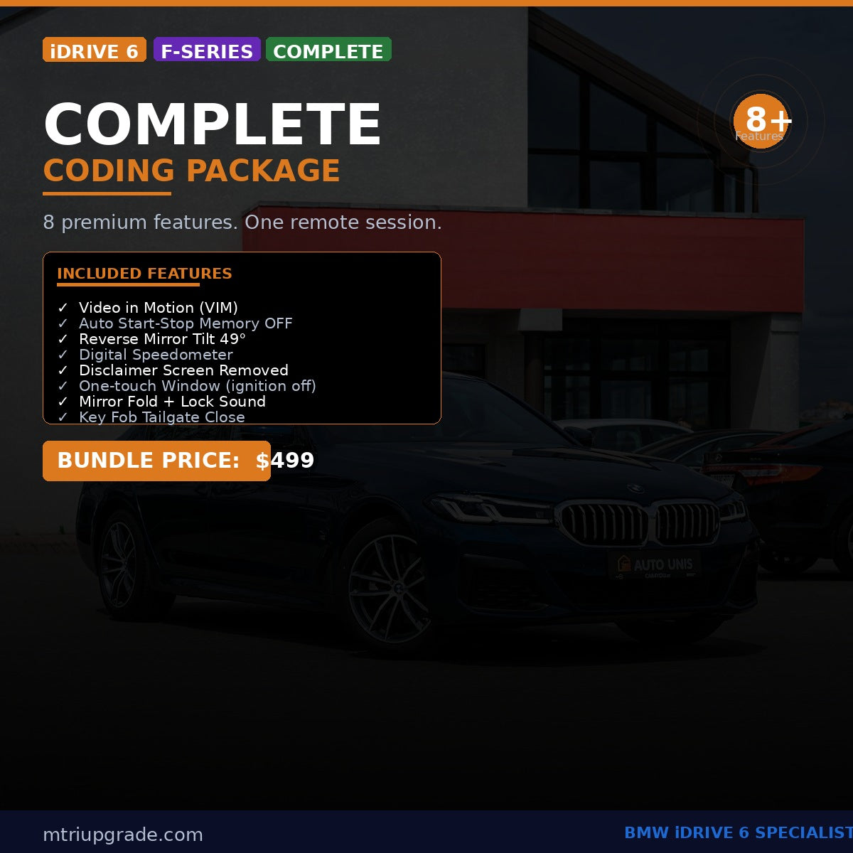 BMW iDrive 6 Complete Coding Bundle hero