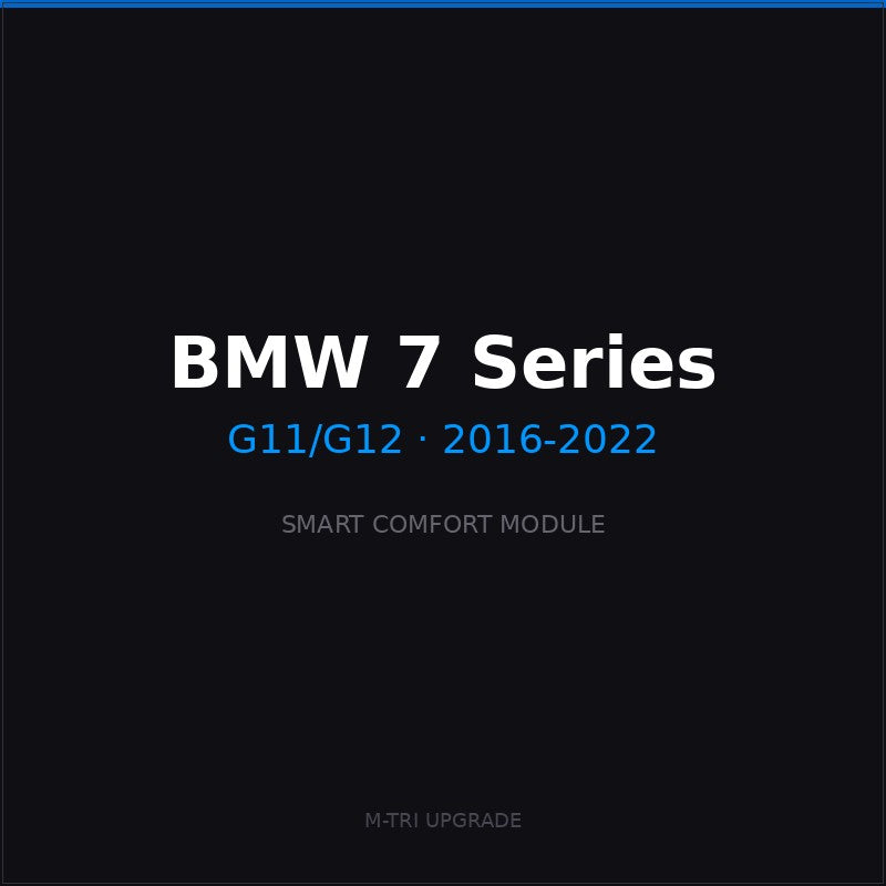 BMW Smart Comfort Module — 7 Series — G11/G12 (2016-2022)