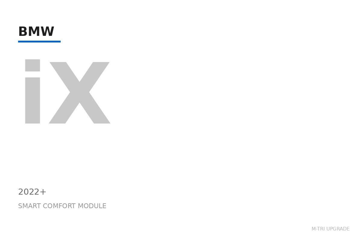 BMW iX — Smart Comfort Module