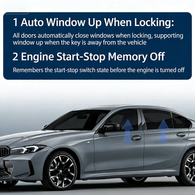 BMW 3 Series Comfort Module - installation view