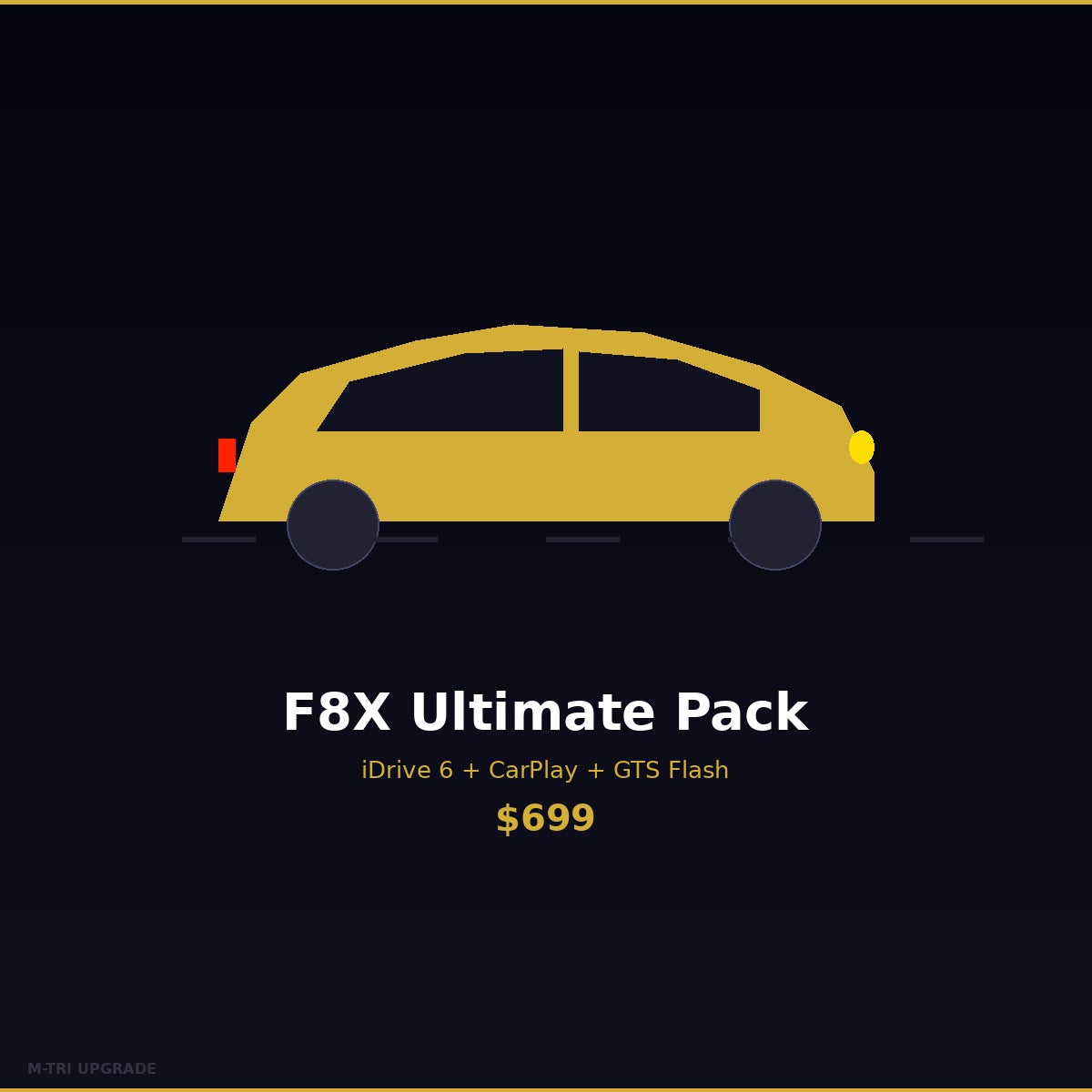 BMW F8X Ultimate Pack - iDrive 6, CarPlay, GTS Flash