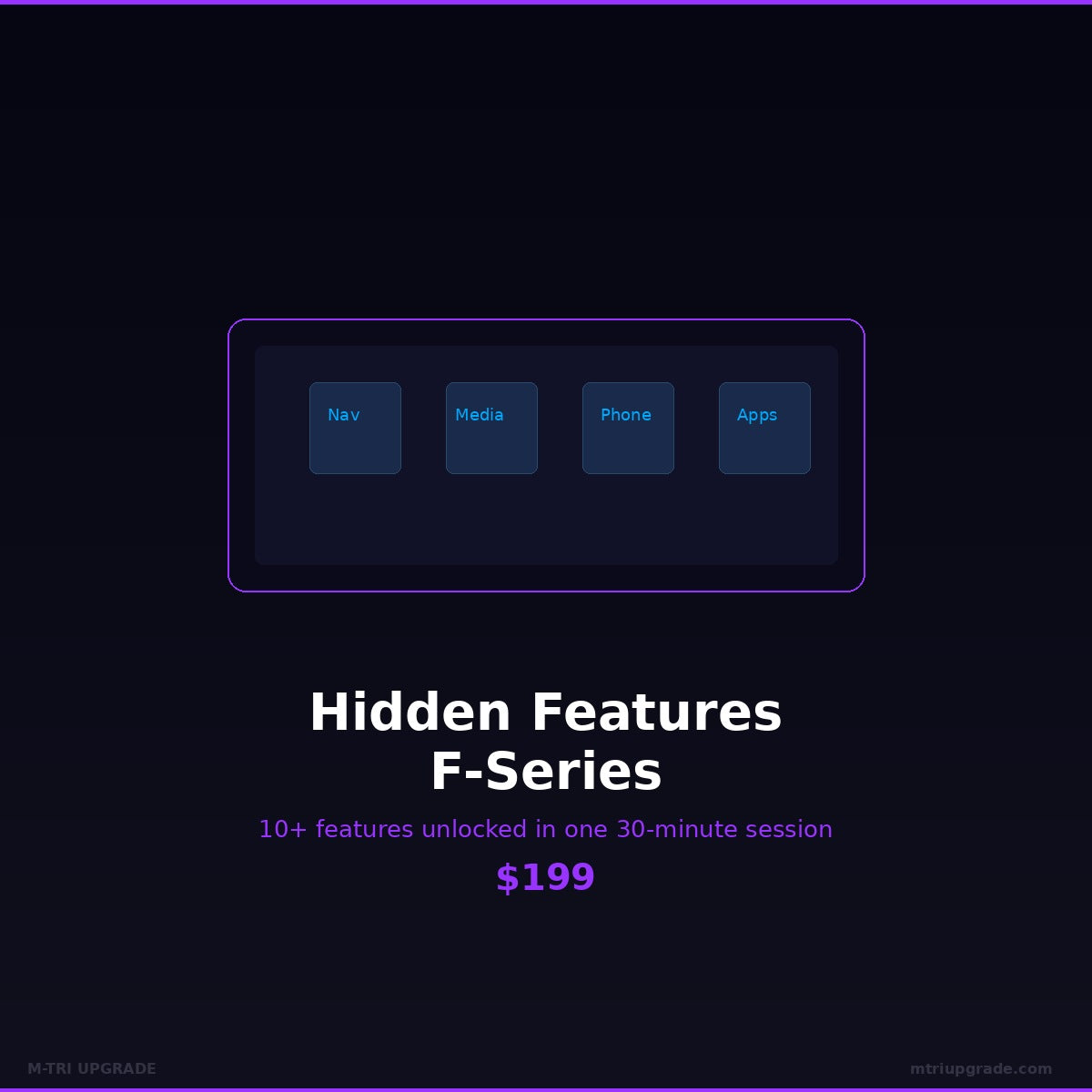 BMW Hidden Features Coding Package F-Series (10+ Features) - BMW Coding Instructions and Results