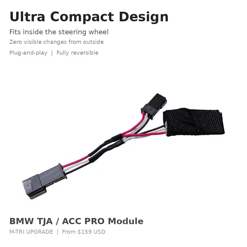 BMW Hands-Free Driving Module - TJA / ACC PRO Touch-Free Steering Wheel Emulator (5AU / 5AT)