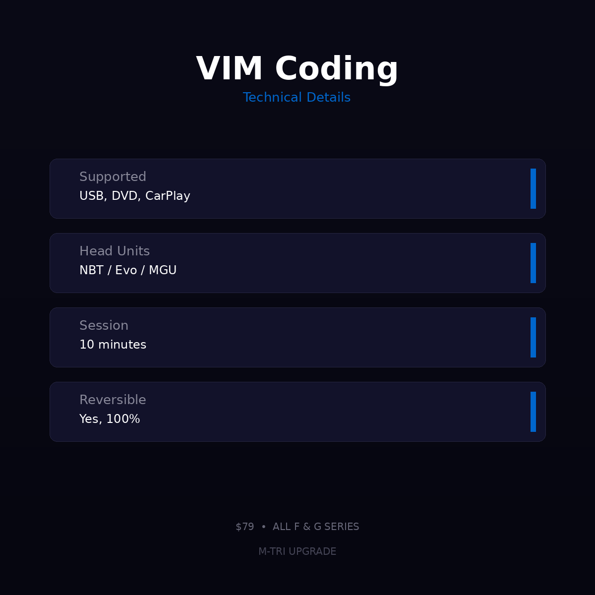 BMW Video in Motion (VIM) Coding - Watch Video While Driving