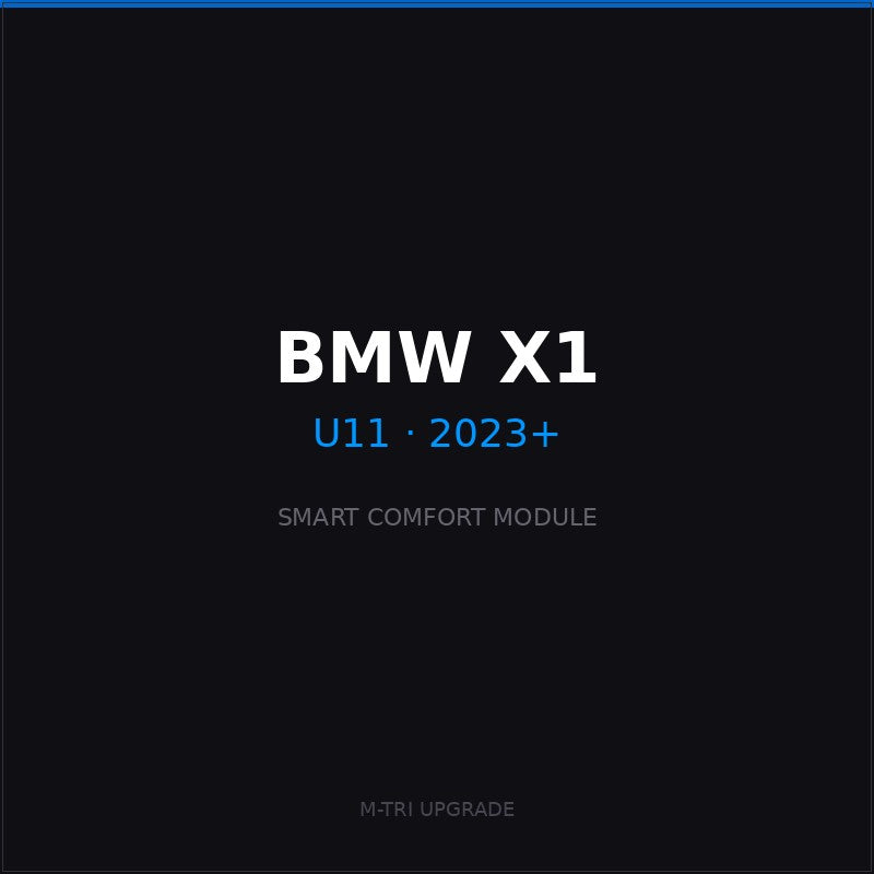 BMW Smart Comfort Module — X1 — U11 (2023+)