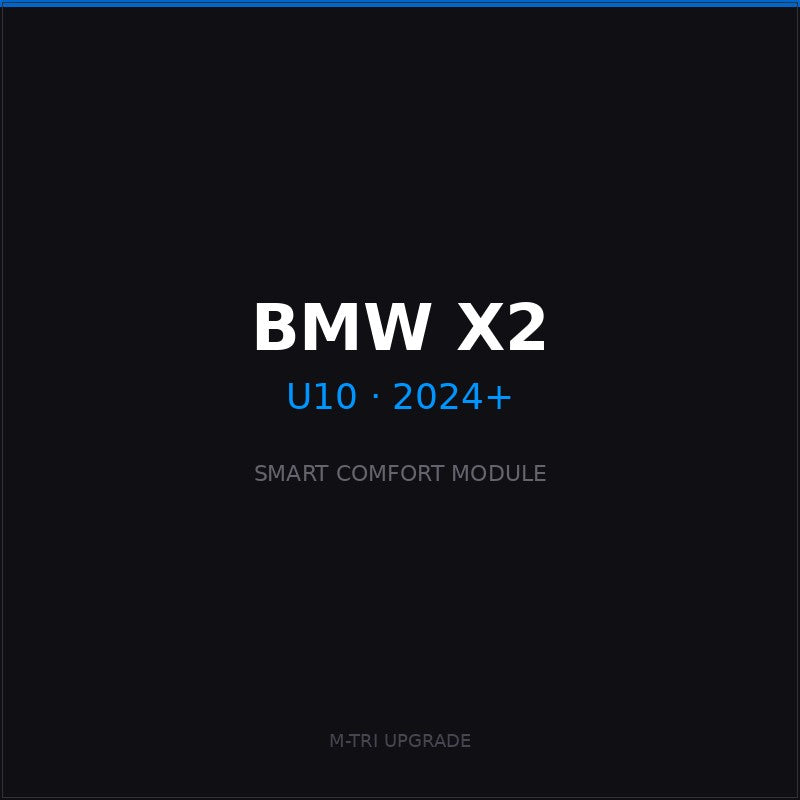 BMW Smart Comfort Module — X2 — U10 (2024+)