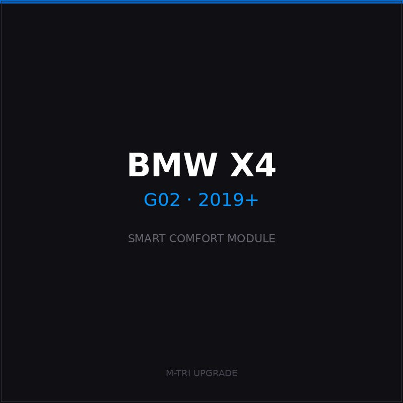 BMW Smart Comfort Module — X4 — G02 (2019+)