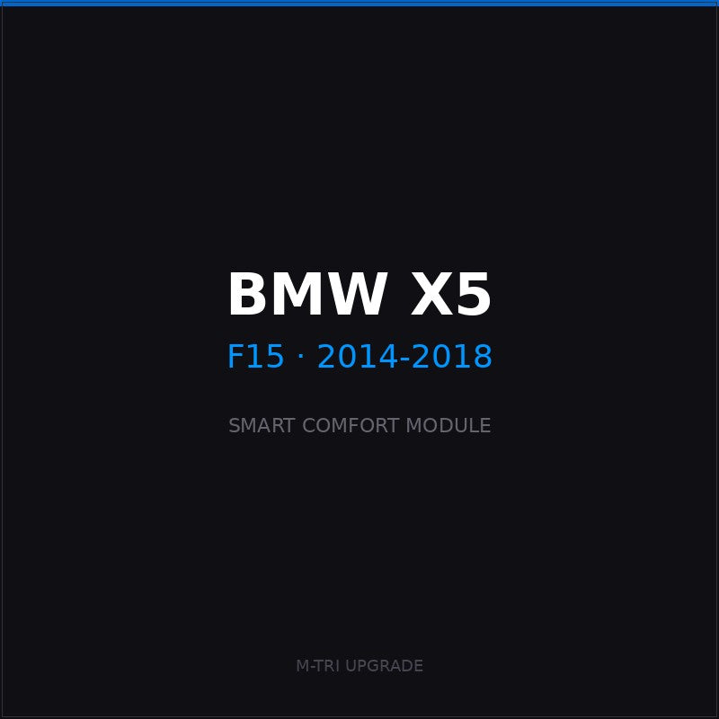 BMW Smart Comfort Module — X5 — F15 (2014-2018)