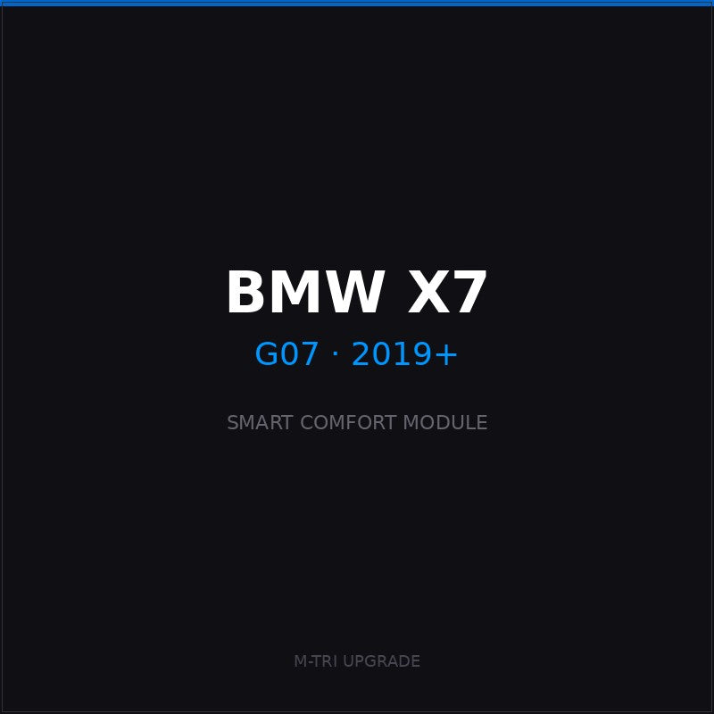 BMW Smart Comfort Module — X7 — G07 (2019+)