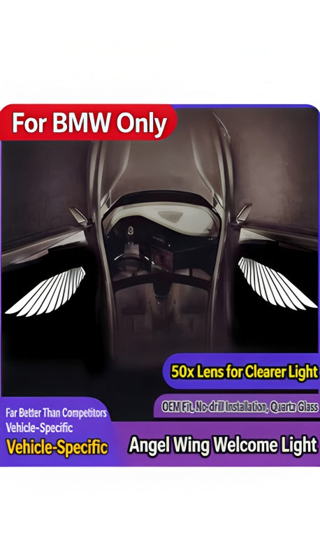BMW LED Welcome Door Projector Light - close-up detail