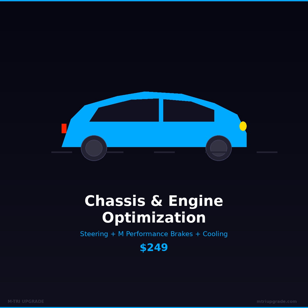 BMW Chassis & Engine Optimization Steering + Brakes + Cooling - Feature Details and Compatibility