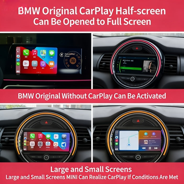 BMW CarPlay Full Screen Activation - installation view