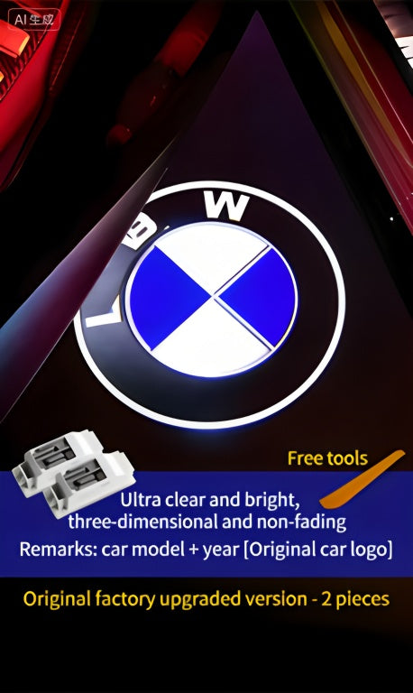 BMW LED Welcome Door Projector Light - installation view