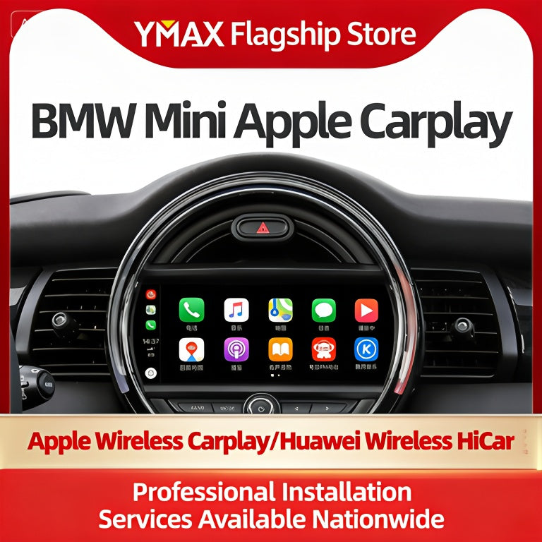 BMW Apple CarPlay and Android Auto - iDrive 7 MGU - CarPlay interface preview