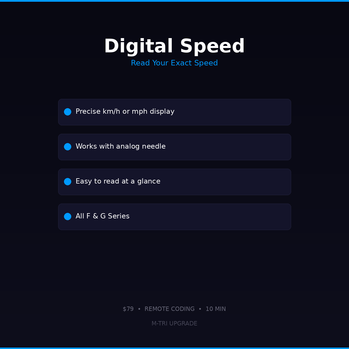 BMW Digital Speedometer Coding Instrument Cluster Display - BMW Coding Instructions and Results