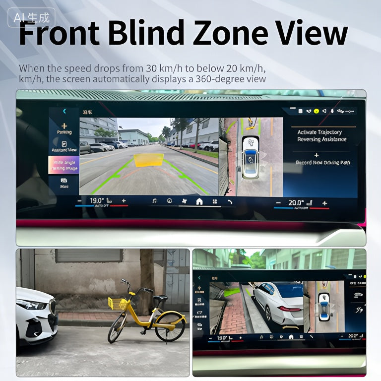 BMW 360 Surround View Camera Activation Module - front blind zone view display