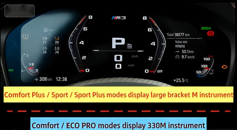 BMW M Track Instrument Cluster Activation - Feature Details and Compatibility