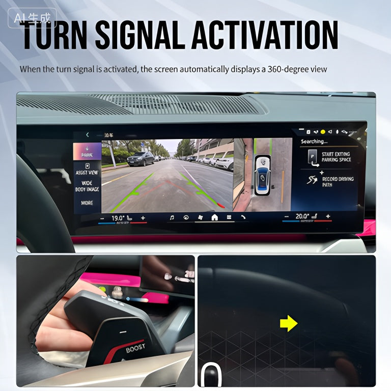 BMW 360 Surround View Camera Activation Module - installation view