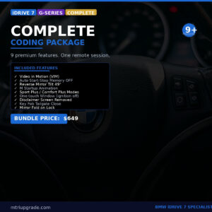 BMW iDrive 7 Complete Coding Bundle hero
