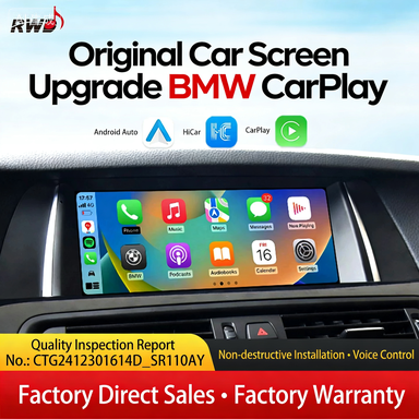 BMW NBT Evo iDrive 4 to iDrive 6 Update with Full Screen CarPlay - detailed features