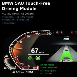 BMW Hands-Free Driving Module TJA / ACC PRO Touch-Free Steering Wheel Emulator (5AU / 5AT) - MTri Upgrade BMW Remote Coding Service