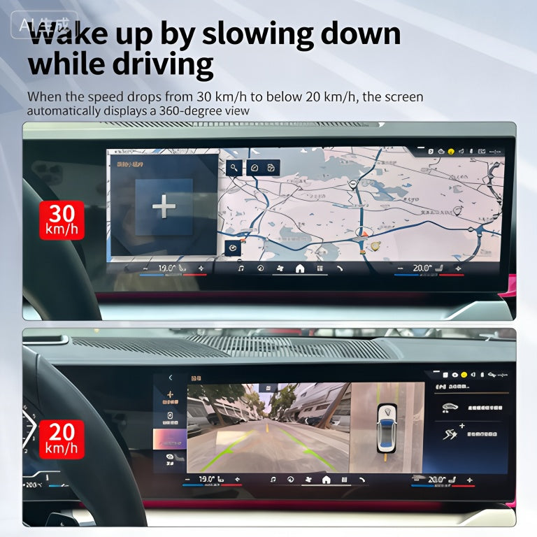 BMW 360 Surround View Camera Activation Module - automatic view activation when slowing below 20 km/h (parking view)