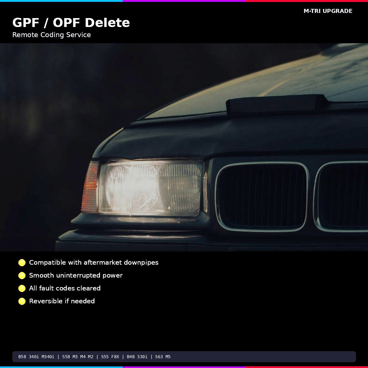 BMW GPF / OPF Delete Coding Remote Service - BMW Coding Instructions and Results